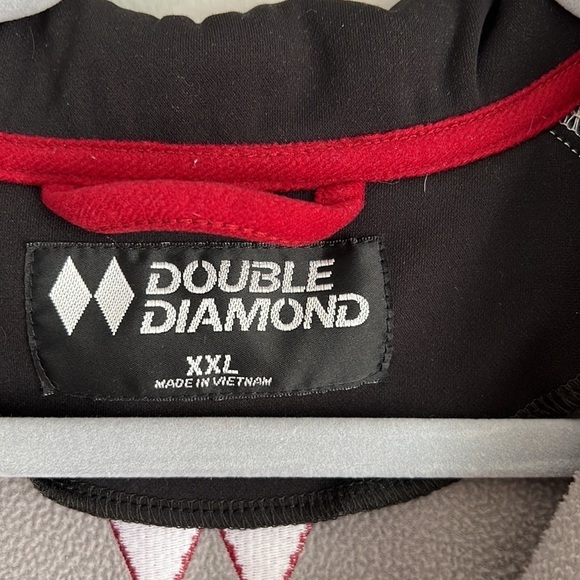 Men’s XXL Double Diamond 1/4 zip pullover, very warm, Gorpcore, Normcore - Picture 2 of 11